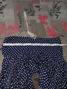 Beautiful Navy Blue Suit With Patiala Salwar