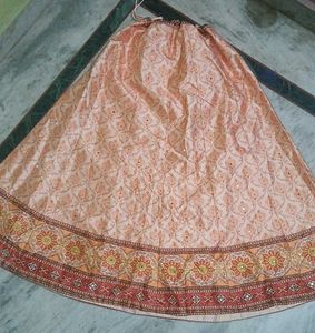 Elegant Heavy Peach Lehenga Choli Set