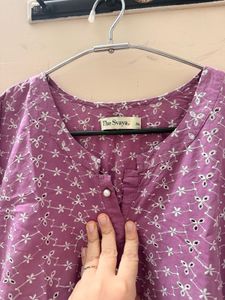 Beautiful Lavender Kurta Top