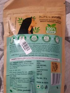 Alps Goodness Rosemary &amp; Curry Leaves Hair Powder