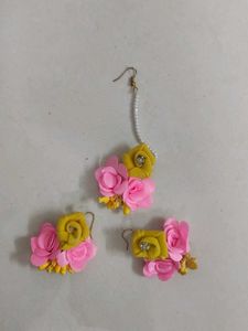 Floral Jewellery Set