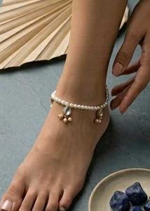 Handmade Pearl Anklets