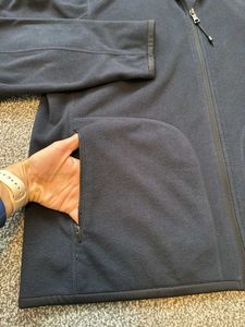 Men's Navy Fleece Jacket