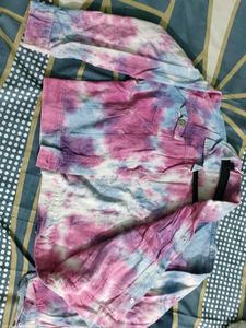 Tie-Dye Denim Jacket