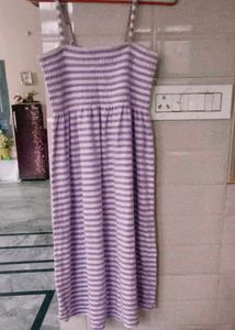 Very Beautiful N Comfortable Strips Dress