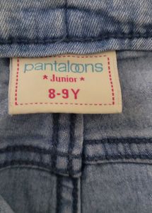 Excellent condition Girls' Light Wash Heart Jeans
