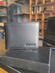 Coach Black Wallet