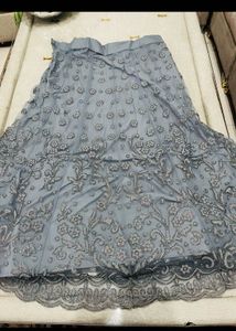 Embroidered Blue lehnga choli