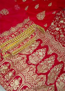Red Embroidered Lehenga Choli