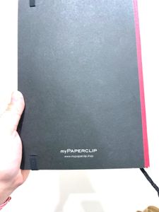 2026 Planner - Black and Red Cover