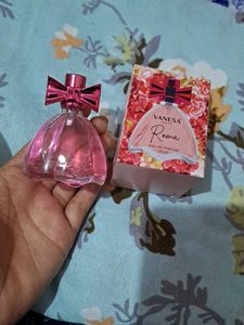 Charming Pink Bow Perfume Bottle