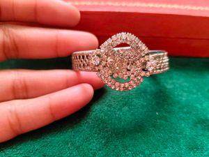 Sparkling Rhinestone Bangle Bracelet