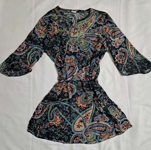 Y2k Vintage Forest Fairy Desi Chatpata Kurta Top