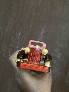 Vintage Wooden Car Showpiece