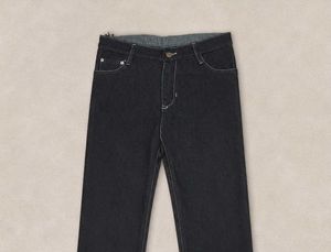 Dark Black Denim Jeans