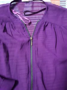 stylish gorgette top size Xl