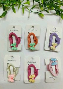 Cute Fruit Hair Clips Set
