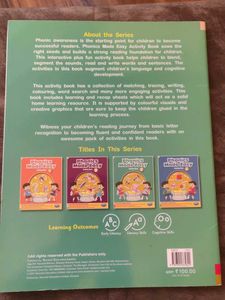 Phonics &amp; Math Activity Books Set 3