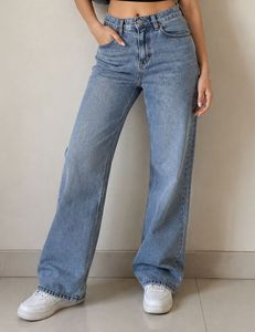 Light Blue Wide Leg Jeans