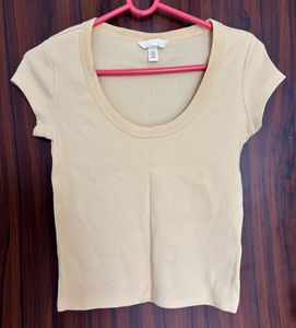 H&amp;M Scoop Neck Top (XS)