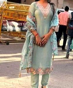 Beautiful Mint Green Kurta Set