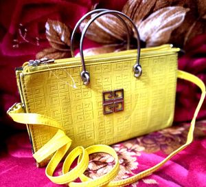 Givenchy Yellow Handbag