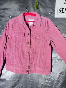 Old navy Vintage Pink Corduroy denim Jacket