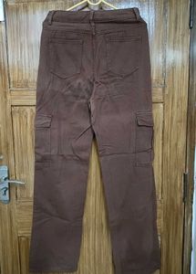 Urbanic Baggy Brown Cargo Jeans