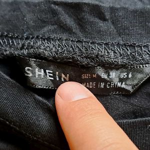 Shein Graphic Print Cropped T-Shirt