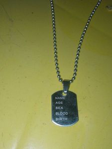 Personalized Dog Tag Necklace