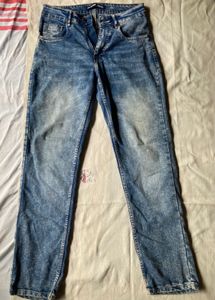 Roadster Men’s Acid Wash Denim Jeans