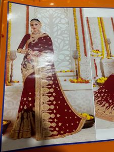 Saree With Heavy Work