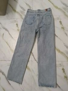 Baggy Light Wash Denim Jeans