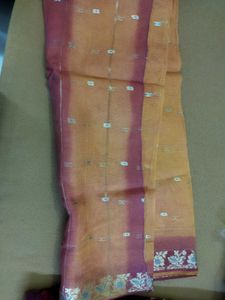 Selling Kota Doria Saree In ₹300
