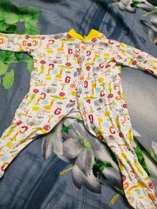 Adorable Baby Girl's Sleepsuit