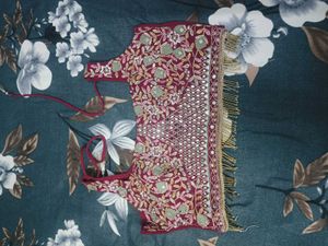 Stunning Embellished Ethnic Blouse plazzo