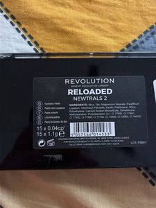eyeshadow pallet Makeup Revolution