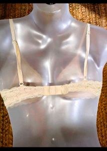 🔥 MEGA SALE 🔥Floral Triangle Bra with Lace Trim