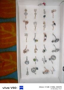 Collection of Gold Tone Rings