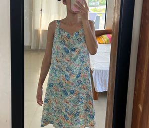 Boho Floral Mini Dress
