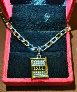 RAM Name pure silver pendant for men