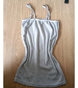 combo y2k cami top navy blue n grey comb