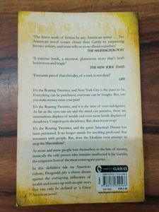 The Great Gatsby by F. Scott Fitzgerald