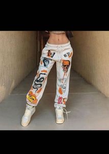 Graphic Print Sweatpants
