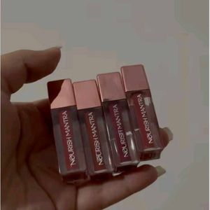 Nourish Mantra Creamy Matte Liquid Lipstick Set