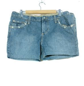 American Swan Blue Denim Short (Women)