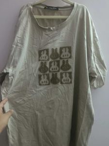 Korean Cute embroydered Bunny T-Shirt