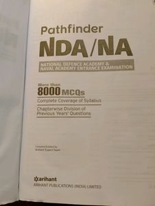 NDA/NA Entrance Examination Book