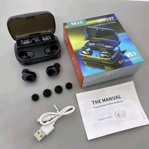 Airbuds M-10 Powerbank Buds 2000mah Battery