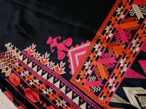 Black Embroidered Kurta